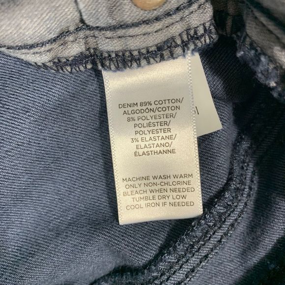 Loft Skinny Mid-rise Slim Pockets Stretch Denim Jeans pants Size 27/4 Women’s - Picture 14 of 14